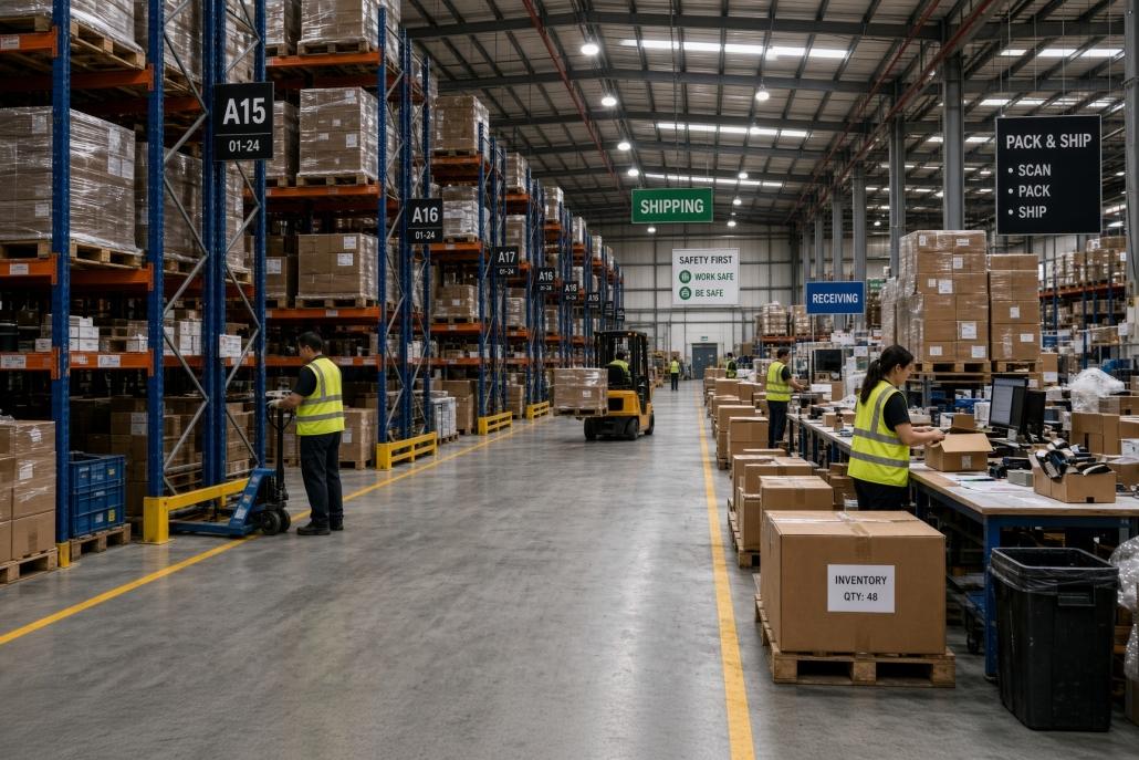 warehouse security and surveillance